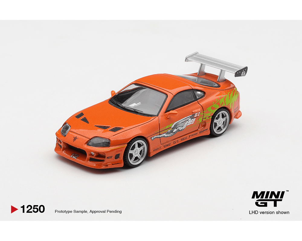 (Preorder) Mini GT 1:64 Fast & Furious Toyota Supra BOMEX " The Fast and the Furious" Brian O'Conner - Limited Edition MGT01250 - BL 1:64 diecast model