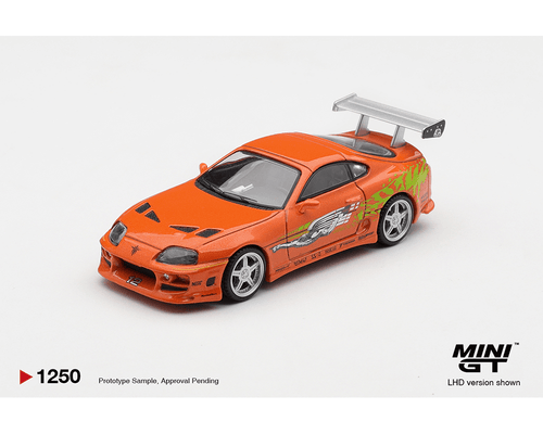 (Preorder) Mini GT 1:64 Fast & Furious Toyota Supra BOMEX " The Fast and the Furious" Brian O'Conner - Limited Edition MGT01250 - BL 1:64 diecast model