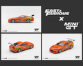 (Preorder) Mini GT 1:64 Fast & Furious Toyota Supra BOMEX " The Fast and the Furious" Brian O'Conner - Limited Edition MGT01250 - BL 1:64 diecast model
