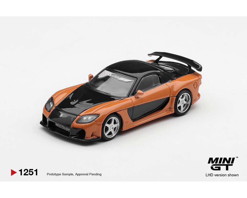 (Preorder) Mini GT 1:64 Mazda RX - 7 VeilSide Fortune "The Fast and the Furious Tokyo Drift" Han Seoul - Oh - Limited Edition MGT01251 - BL 1:64 diecast model