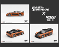 (Preorder) Mini GT 1:64 Mazda RX - 7 VeilSide Fortune "The Fast and the Furious Tokyo Drift" Han Seoul - Oh - Limited Edition MGT01251 - BL 1:64 diecast model