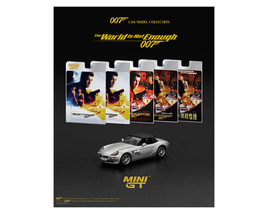 Mini GT 1:64 BMW Z8 “The World Is Not Enough”