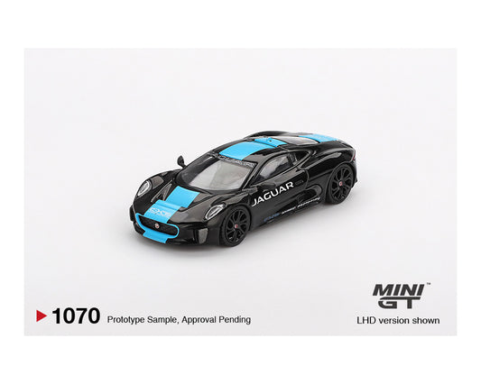 Mini GT 1:64 Jaguar C-X75 in Black – Mijo Exclusives
