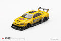 Mini GT 1/64 scale Nissan LB-ER34 Super Silhouette Skyline diecast model in blister pack
