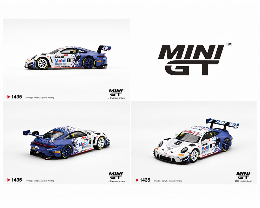 Mini GT 1/64 Porsche 911 GT3 R 992 Bingo Racing Sugo race livery