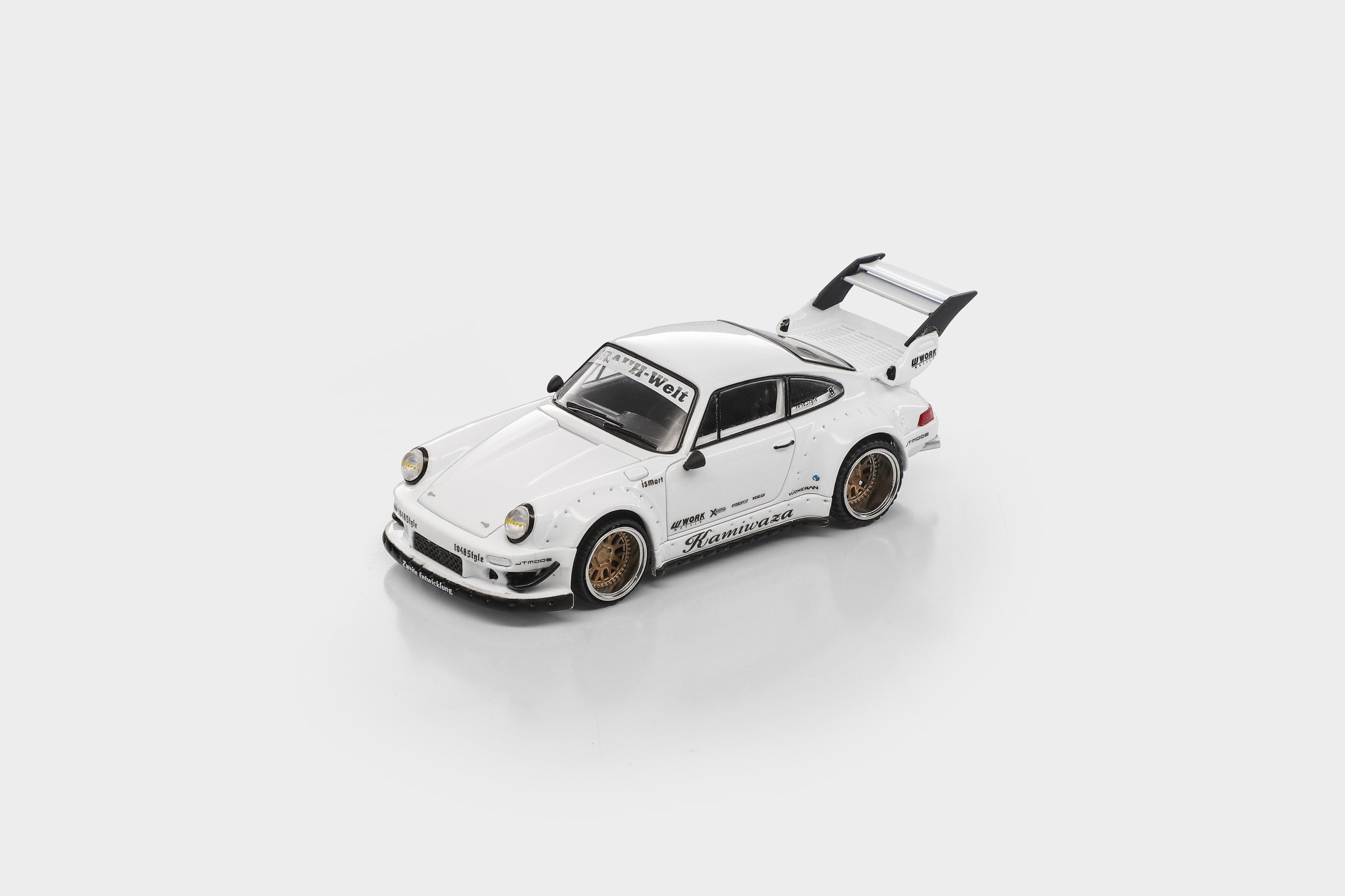 (PREORDER) MODELMODEL 1/64 RWB 930 Kamiwaza White (Blister pack) MM64-RWB930-002 1:64 diecast model