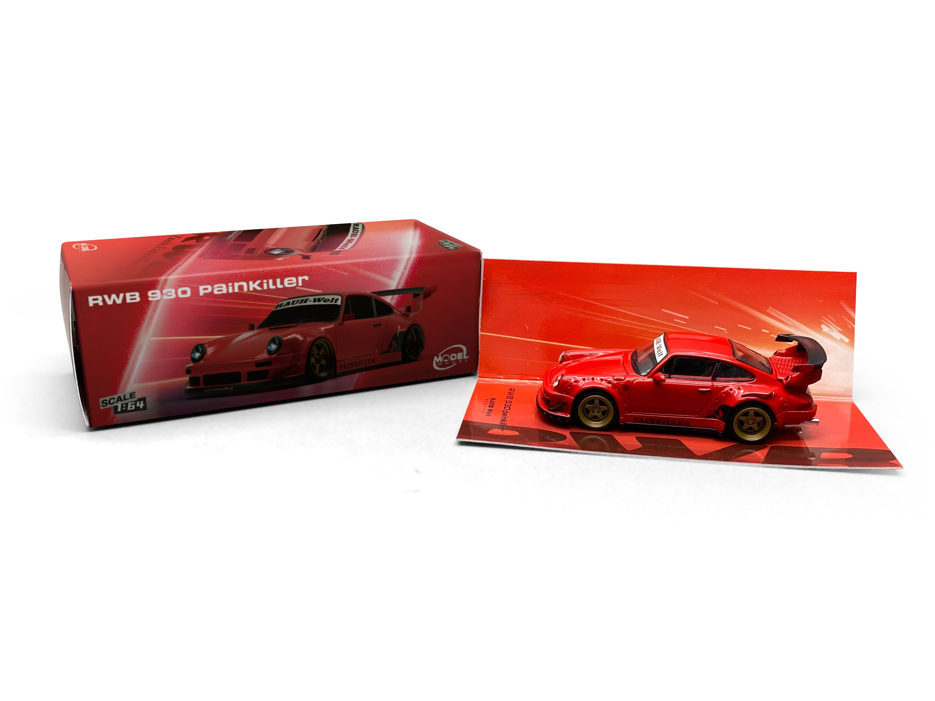 (PREORDER) MODELMODEL 1/64 RWB 930 Painkiller MM64 - RWB930 - 007 1:64 diecast model