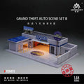 MoreArt 1/64 scale Grand Theft Auto Los Santos Customs diorama set