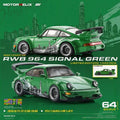 Motorhelix 1/64 RWB 930 in Signal Green with acrylic display case