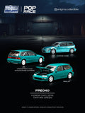 Poprace 1/64 Honda Civic EF9 in Tahitian Green, Enigma exclusive edition