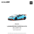 POPRACE 1/64 LAMBORGHINI HURACÁN STO BLU LAUFEY/ARANCIO XANTO PR640110 1:64 diecast model