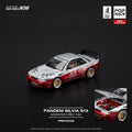POPRACE 1/64 PANDEM SILVIA S13 - MOONTECH RED PR640258 1:64 diecast model