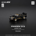 POPRACE 1/64 PANDEM SILVIA S13 - BLACK PR640289 1:64 diecast model