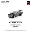 (PREORDER) POPRACE 1/64 LAUREL C130 METALLIC GREY PR640304 1:64 diecast model