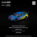 POPRACE 1/64 SPOON / POP RACE CIVIC TYPE - R FL5 SPOON TASHK 2025 Exclusive Model PR640469 1:64 diecast model
