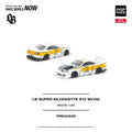 (PREORDER) POPRACE 1/64 LB SUPER SILHOUETTE S15 SILVIA - WHITE PR640529 1:64 diecast model