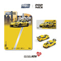 (PREORDER) POPRACE 1/64 DARWIN PRO 66G WBK SUPRA A90 NITRO YELLOW (ENIGMA EXCLUSIVE EDITION) PRE033 1:64 diecast model