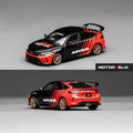 MOTORHELIX 1/64 HONDA CIVIC TYPE R(FL5) ADVAN LIVERY M65341 1:64 diecast model