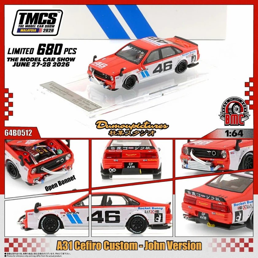 BMC TMCS Malaysia 2026 Bundle (Including 64B0512 / 64B0443 / 64B0501) 1:64 diecast model