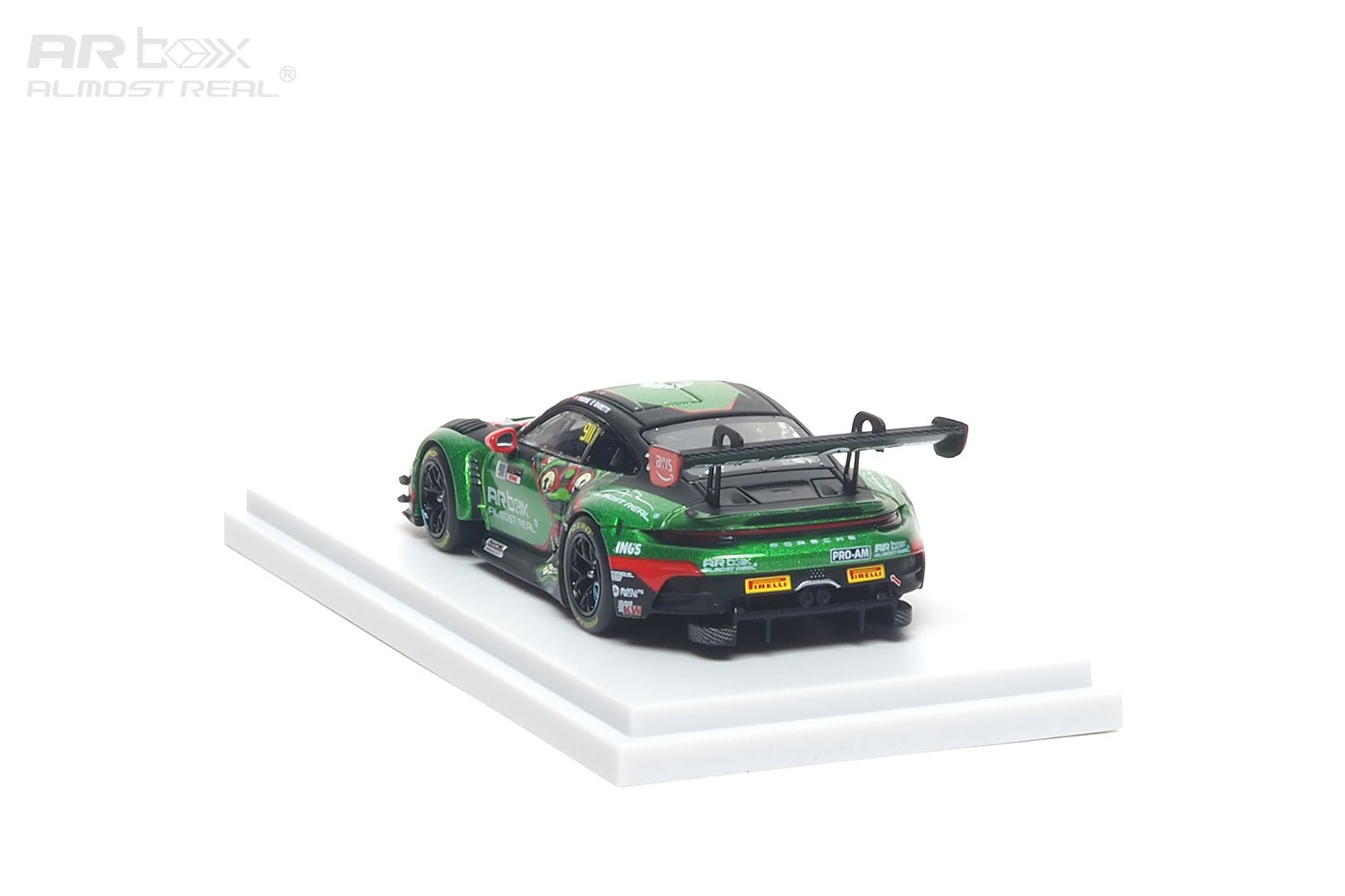 (PREORDER) Almost Real 1/64 Porsche 911 GT3 R 2026 GT World Challenge Asia Mandalika 640006021 911 1:64 diecast model