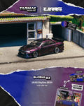 (PREORDER) TARMAC WORKS GLOBAL64 URAS Skyline ER34 Midnight Purple T64G-088-MP 1:64 diecast model