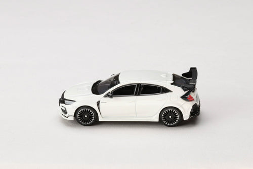 (PREORDER) HOBBY JAPAN JDM64 1/64 MUGEN CIVIC TYPE R (FK8) 2017 - Championship White HJDM011-23 1:64 diecast model
