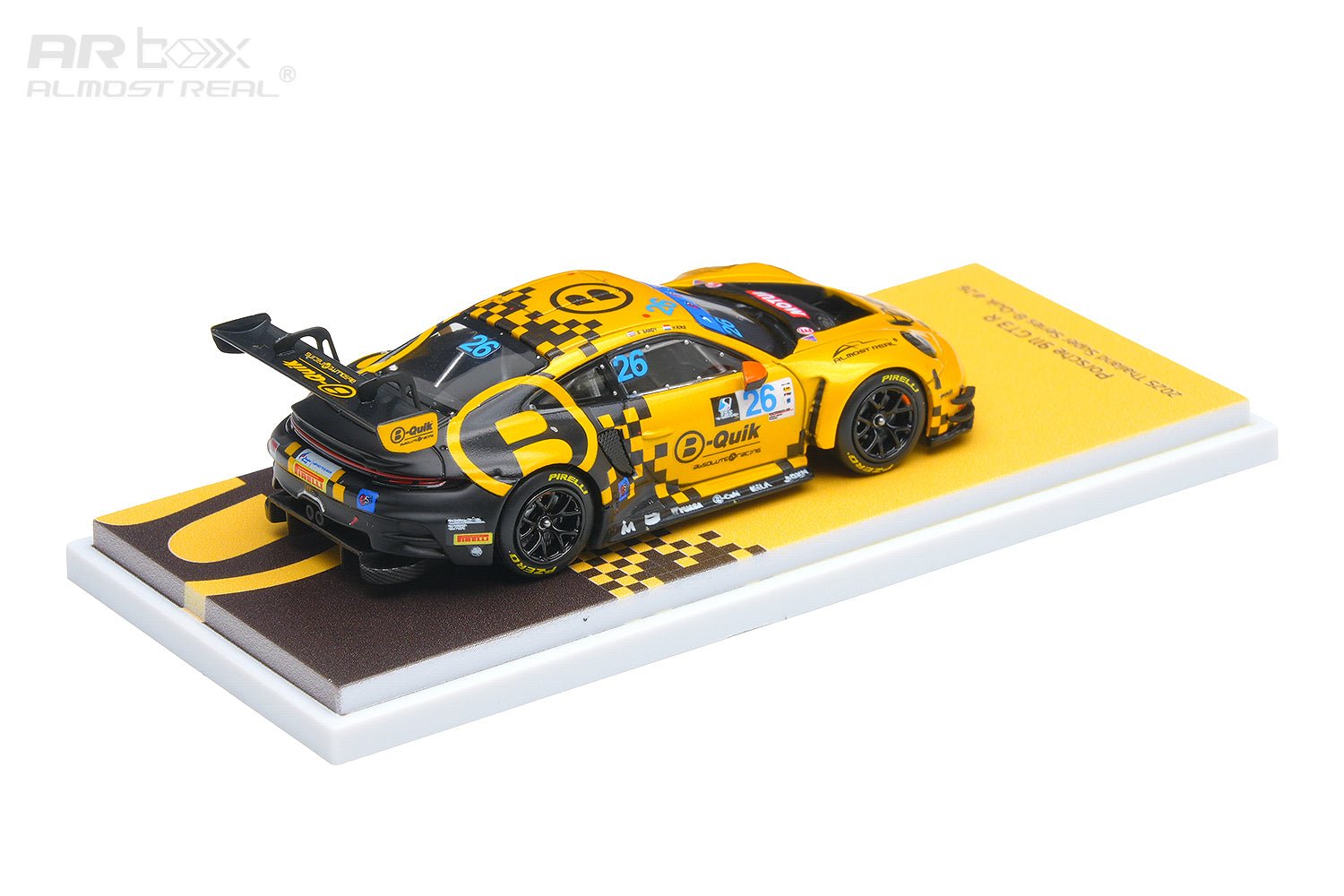 Almost Real 1/64 Porsche 911 GT3 R 2025 Thailand – Turbo Diecast