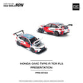 POPRACE 1/64 HONDA CIVIC TYPE - R (FL5) TCR PRESENTATION PR640153 1:64 diecast model