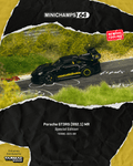 (PREORDER) TARMAC WORKS MINICHAMPS64 Porsche GT3RS (992.1) MR Black Yellow Tarmac Special Edition T64MC-023-BR 1:64 diecast model