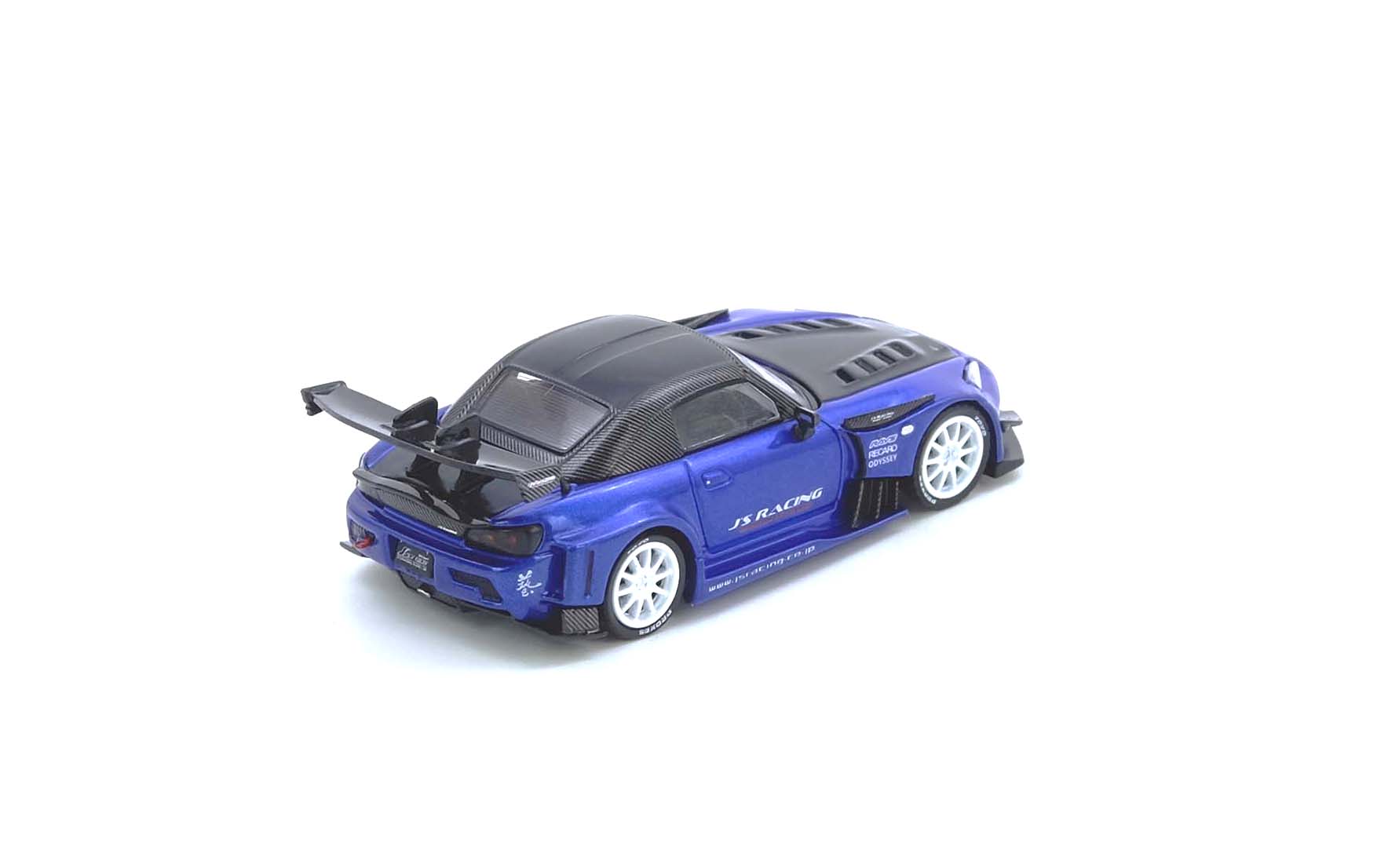 INNO64 1/64 HONDA S2000 J'S RACING BLUE IN64-S2000JS-BLUE 1:64 diecast model