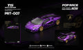 Poprace 1/64 Lamborghini Countach LPI 800-4 in purple chrome finish
