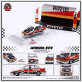 BM Creations 1/64 scale Honda Civic EF2 in white with Motul livery