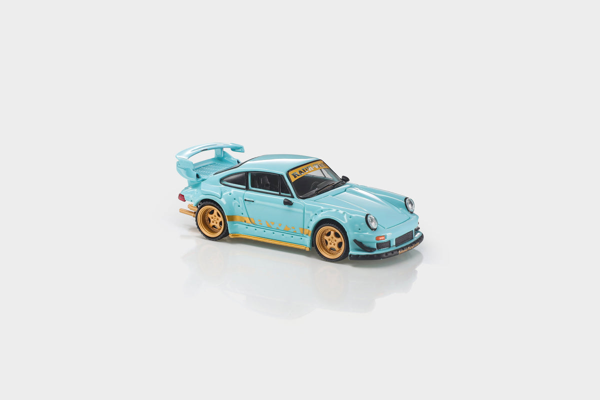 ModelModel RWB 930 Tiffany Blue, rear three-quarter angle