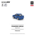 Poprace 1/64 scale Pandem QR32 in blue, front three-quarter view