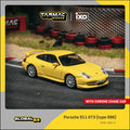 TARMAC WORKS GLOBAL64 1/64 PORSCHE 911 GT3 (996) YELLOW T64G-069-YL 1:64 diecast model
