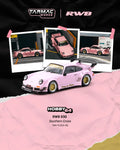 Tarmac Works 1/64 RWB 930 Porsche in Southern Cross livery, acrylic display case